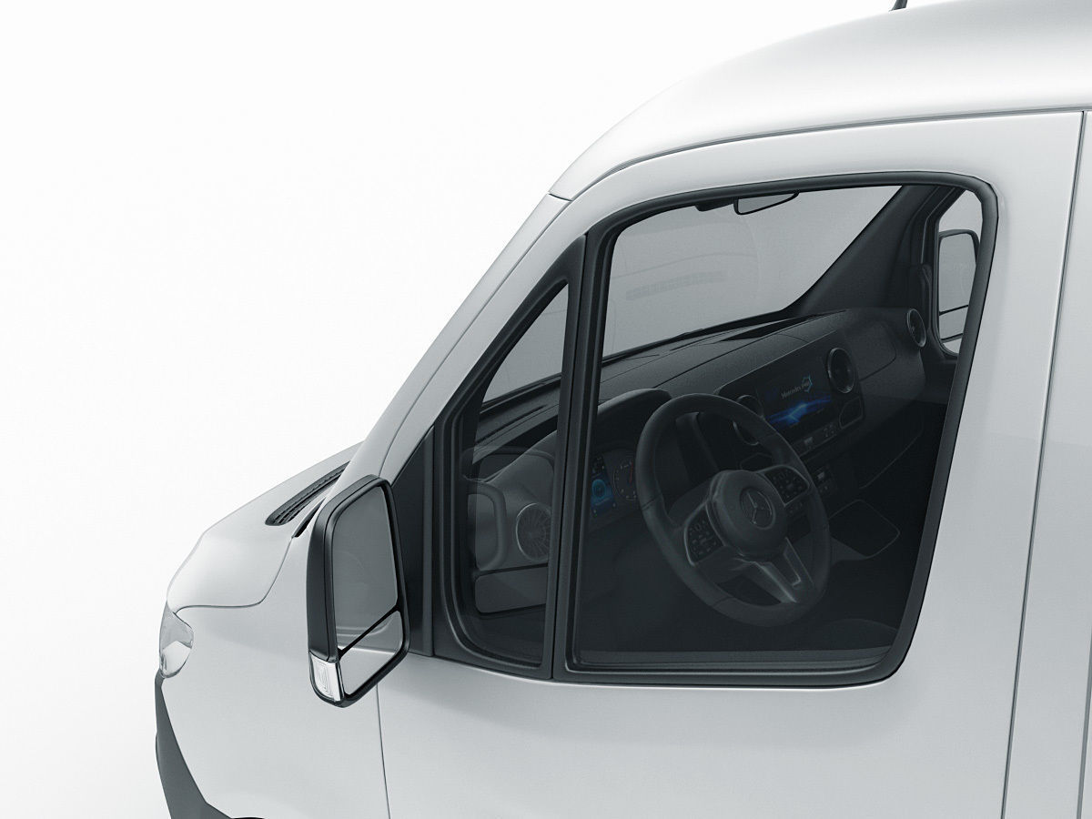 Mercedes Sprinter 2018 standard roof 3D model_16