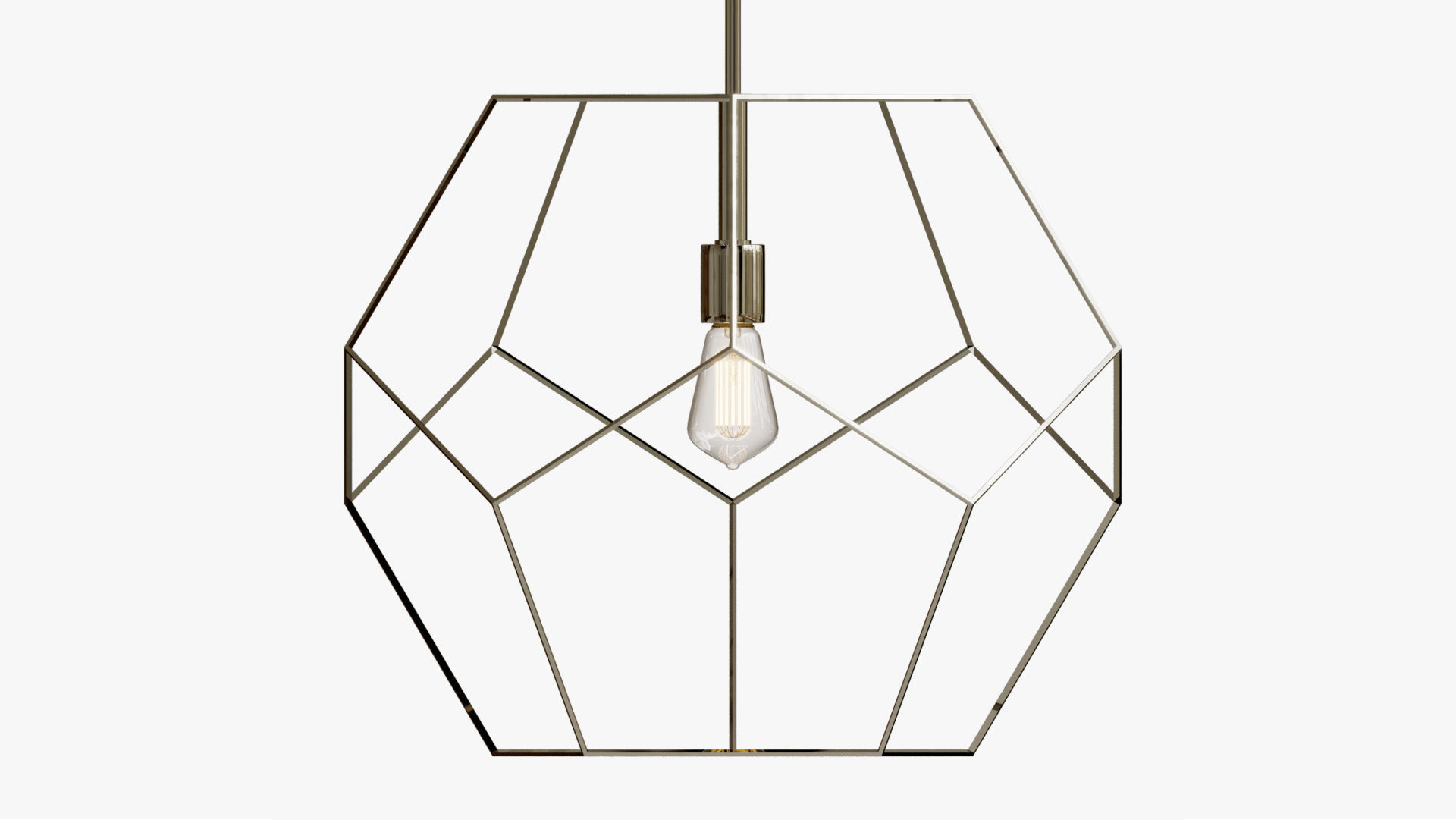 MARA NICKEL PENDANT 3D model_3