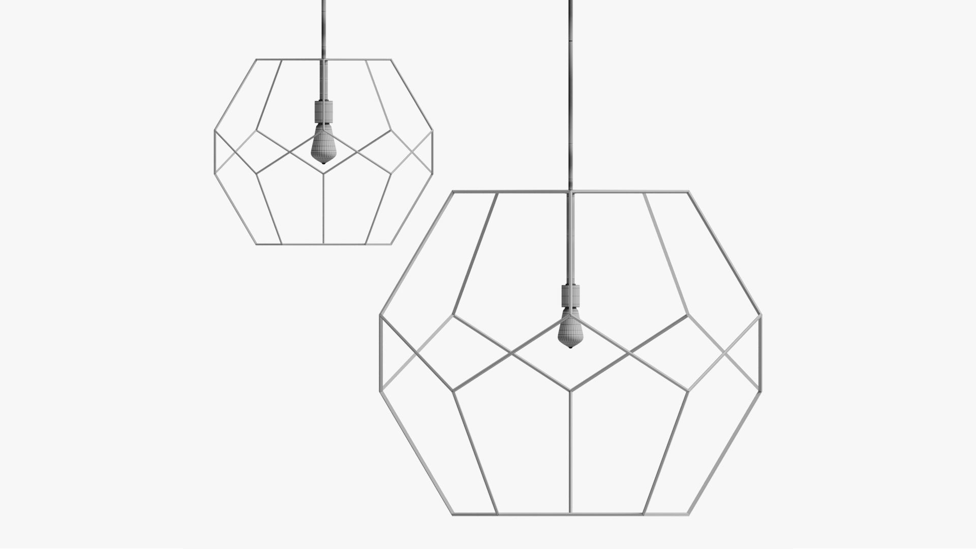 MARA NICKEL PENDANT 3D model_5