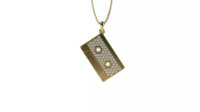 Magnetic Cassette pendant V1