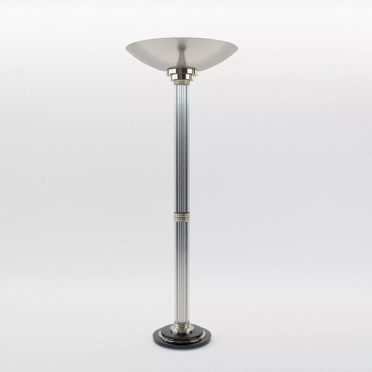 Stand lamp - Art Deco style 3D model_0