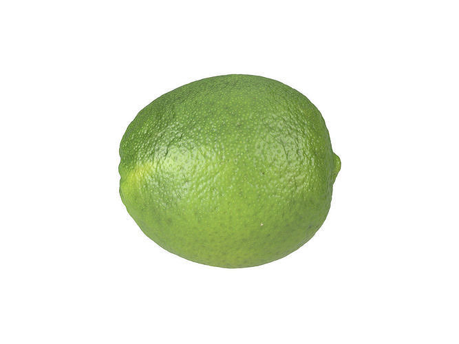 Photorealistic Lime 3D Scan 3D model 4