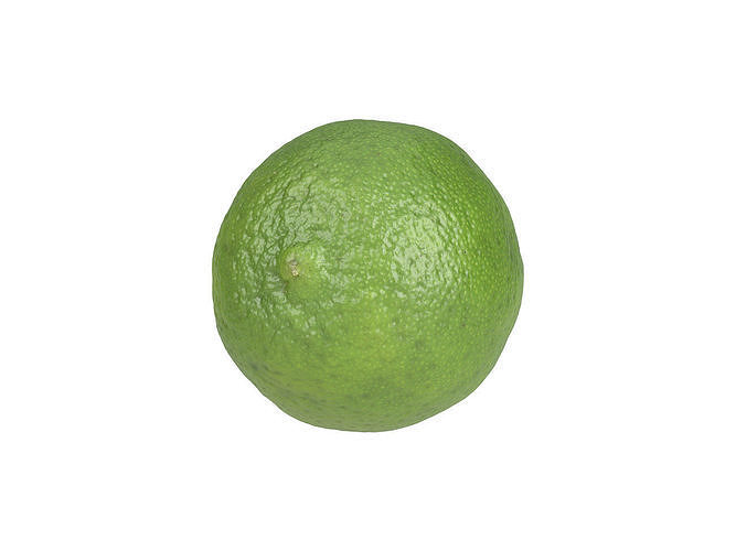 Photorealistic Lime 3D Scan 3D model 5