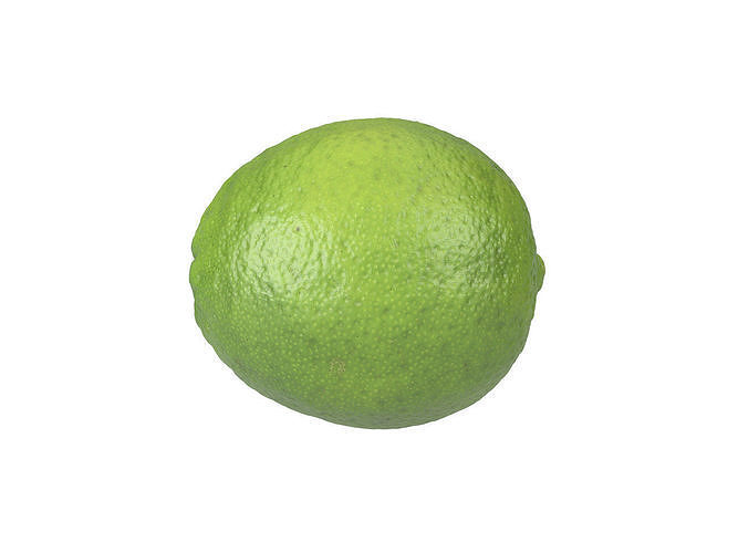 Photorealistic Lime 3D Scan 3D model 3