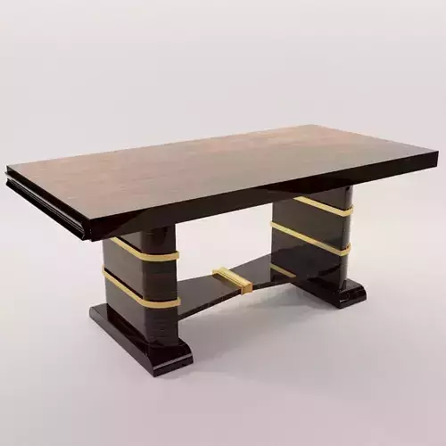 Dining table - Art Deco 1920 3D model