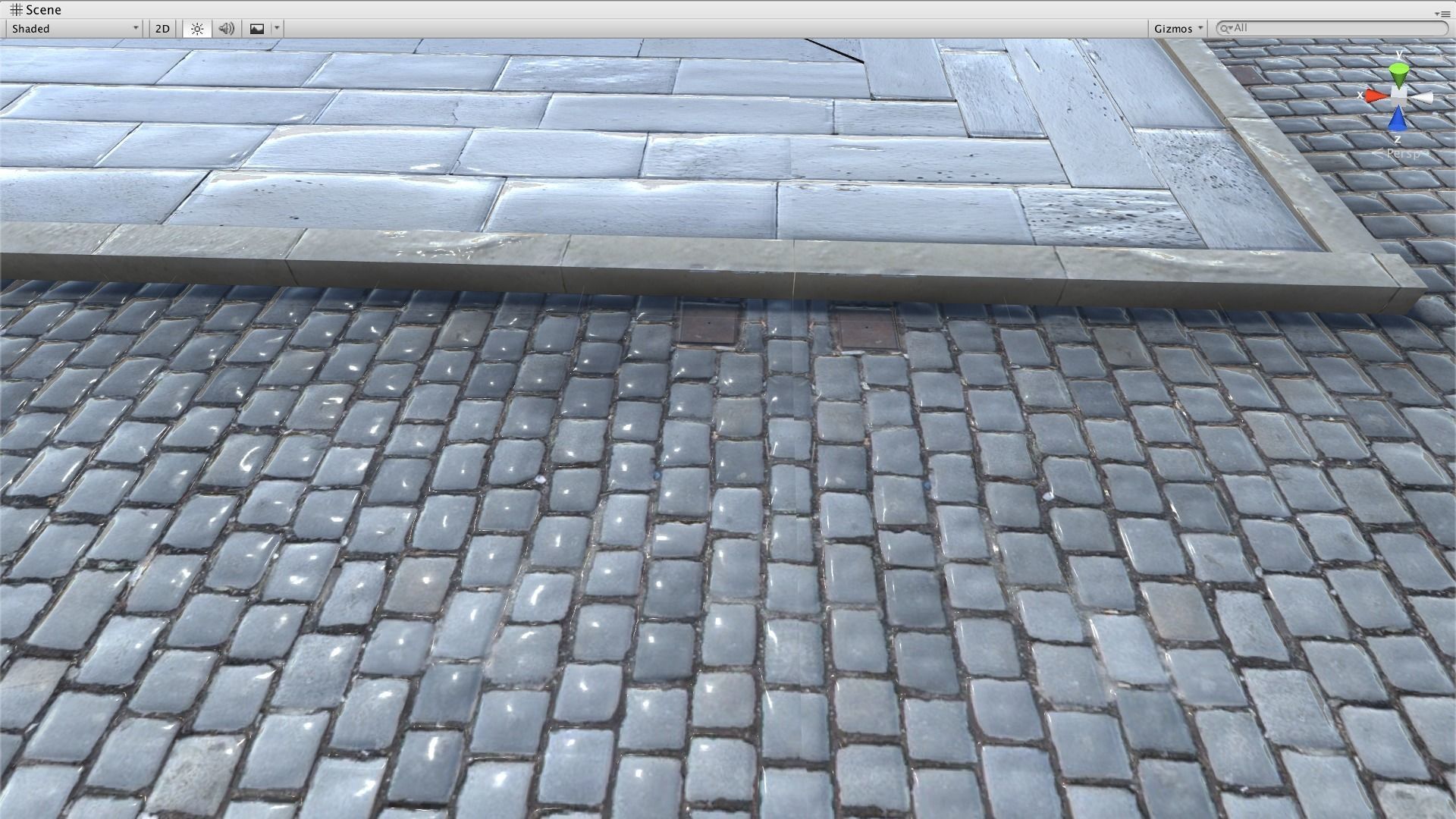 Modular Street Tile Pack Low-poly 3D model_2