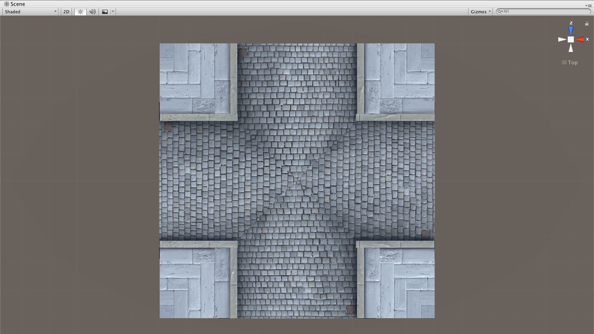 Modular Street Tile Pack Low-poly 3D model_10