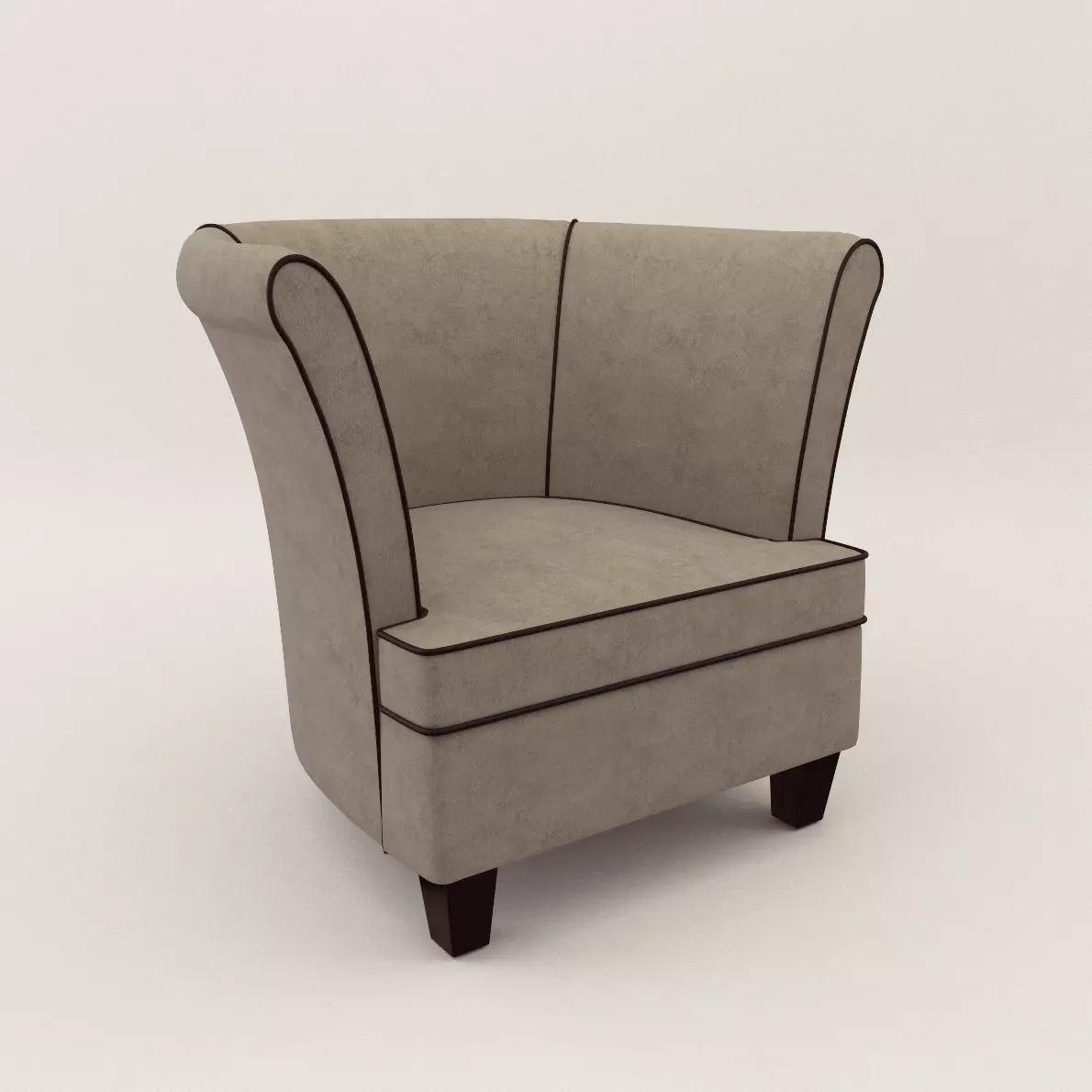 Armchair - New design 3D model_0
