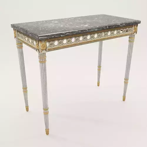 Neoclassicistic console - France around 1880 3D model