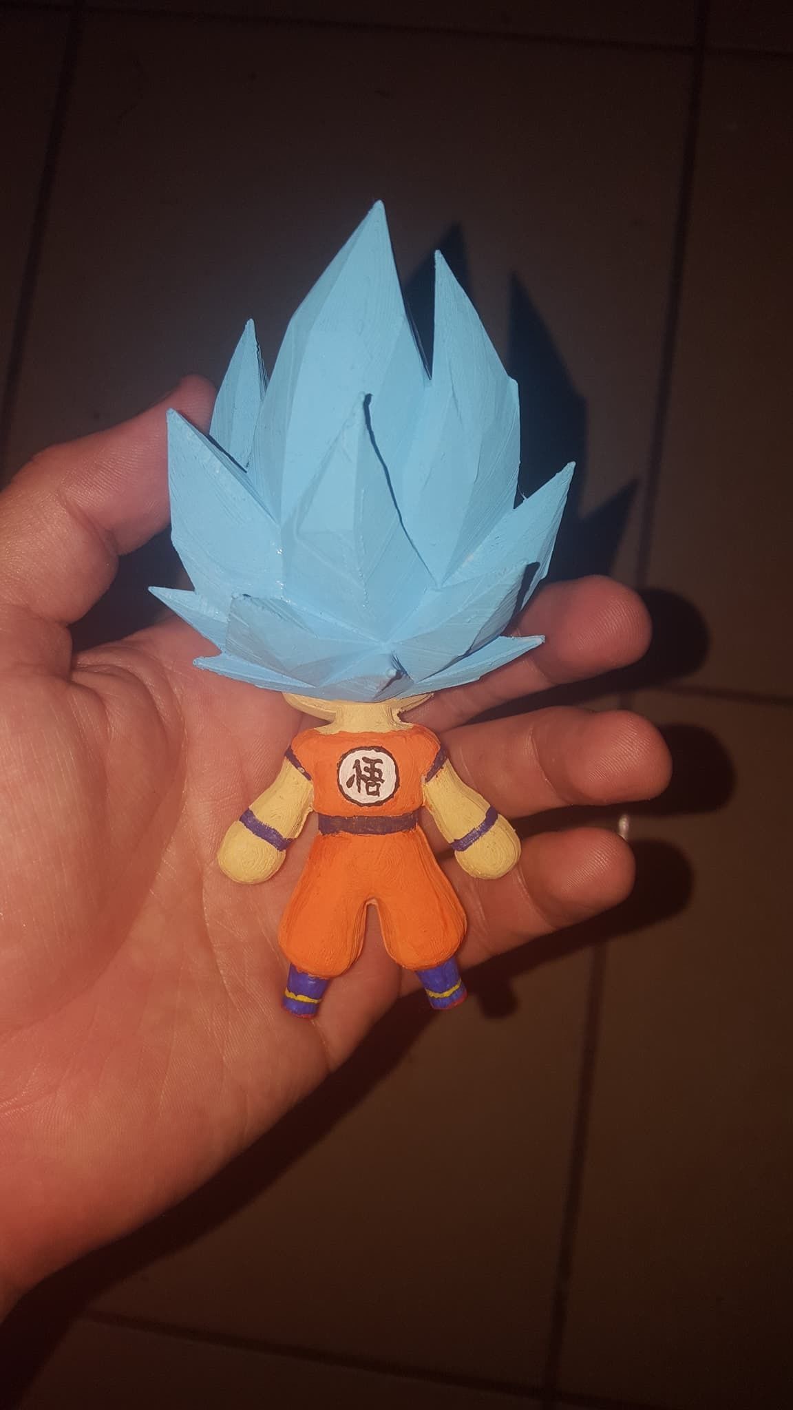 Bills-Beerus person holding dragon ball toy 3D print model_6