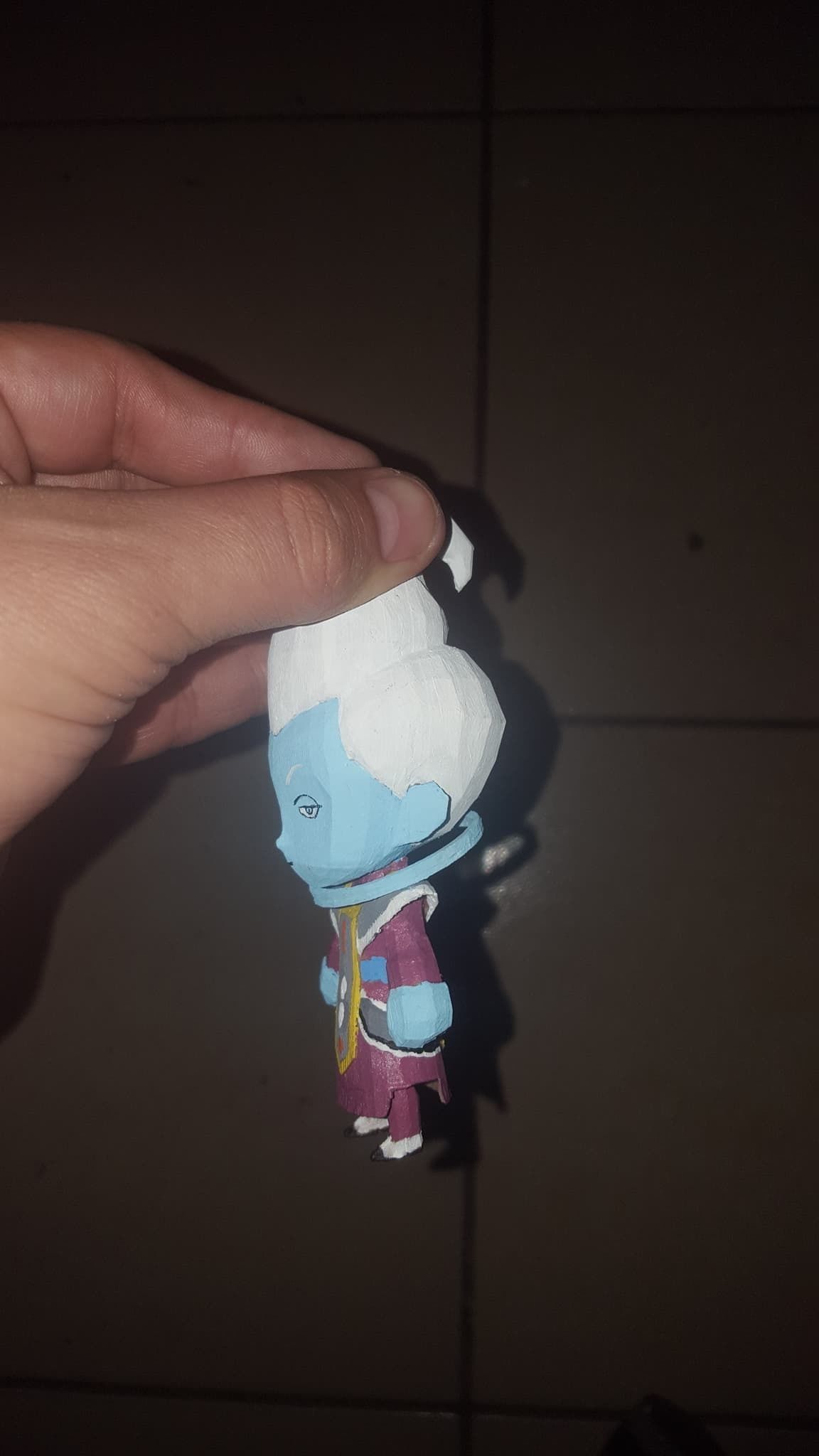 Chibi Goku Blue 3D print model_3