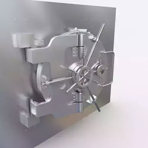 Vault bank 3D model