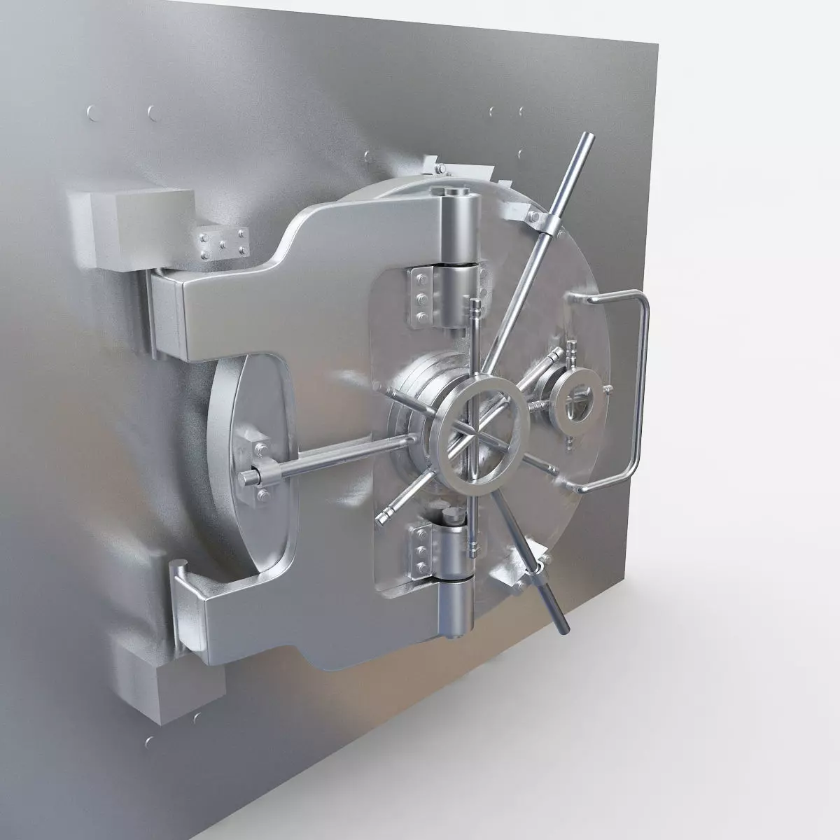 Vault bank 3D model_0