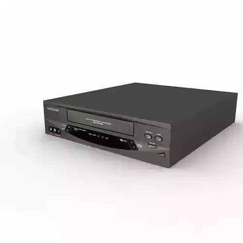3d UCR dvd player 3D model