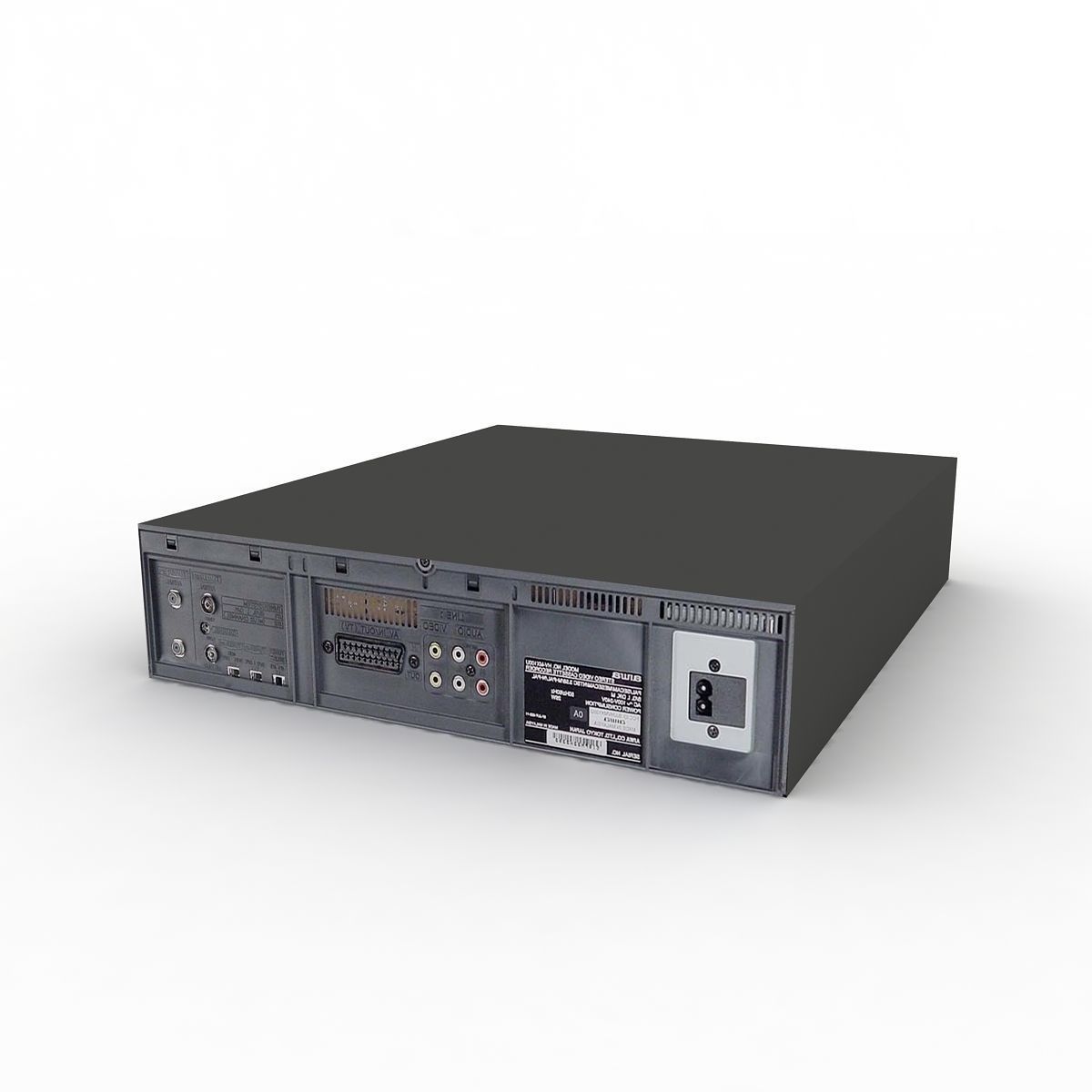 3d UCR dvd player 3D model_2