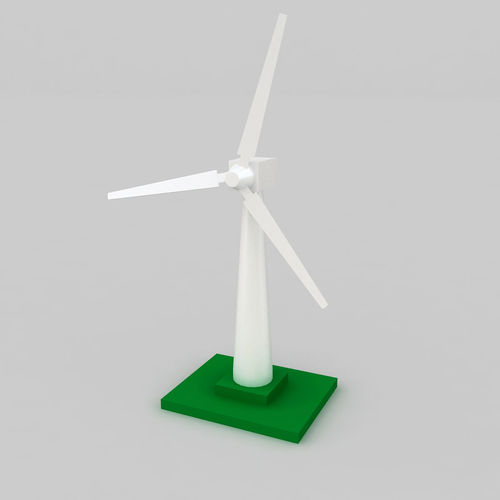 Wind Turbine 3D model