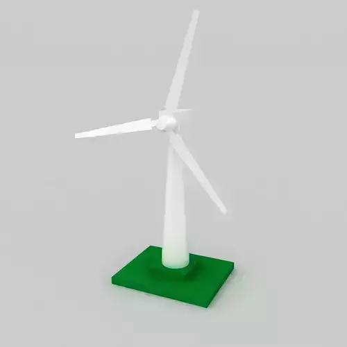 Wind Turbine 3D model