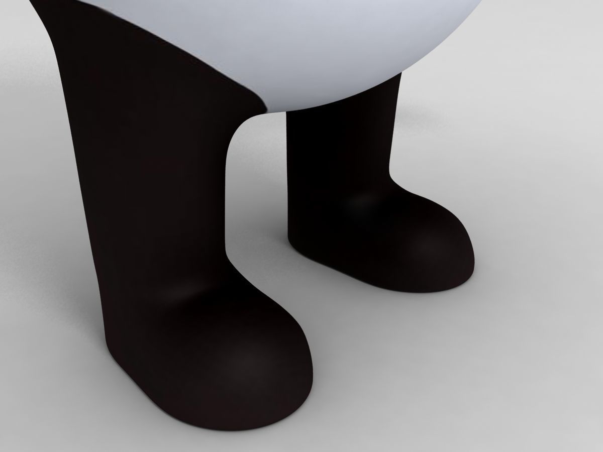 Panda Character 3D model_9