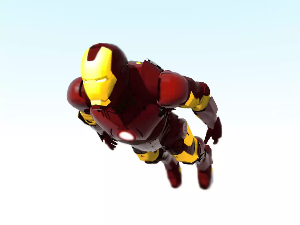 iron man Free 3D model