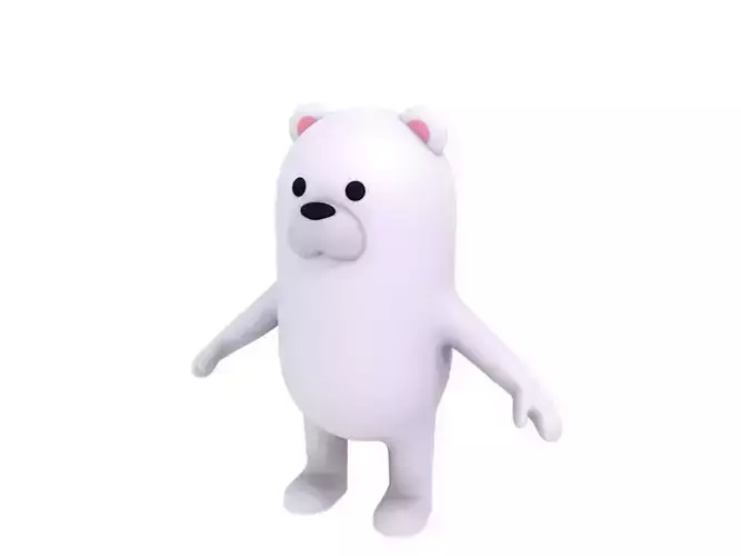 Polar Bear Character