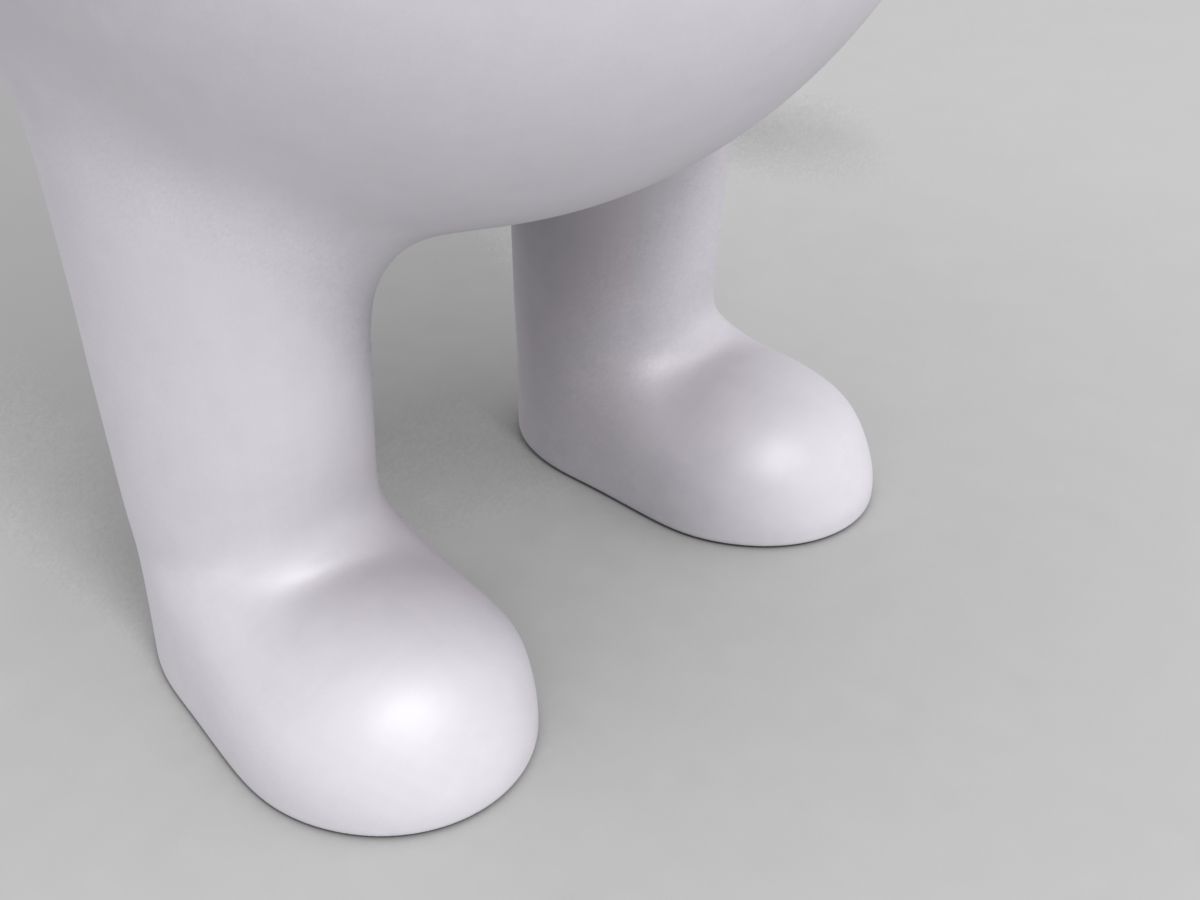 Rabbit Character  3D model_8