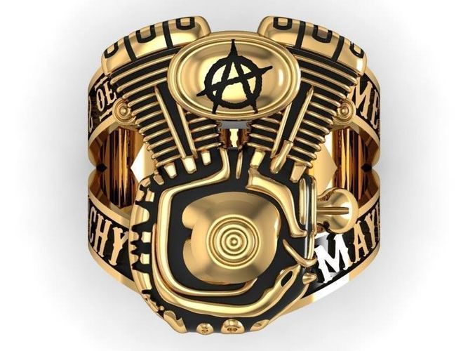 ring son of anarchy 3D print model