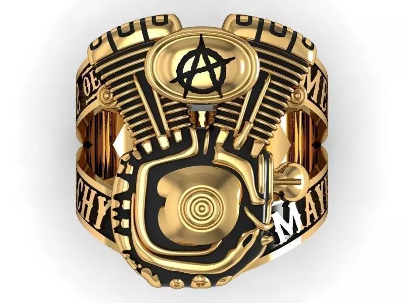 ring son of anarchy 3D print model