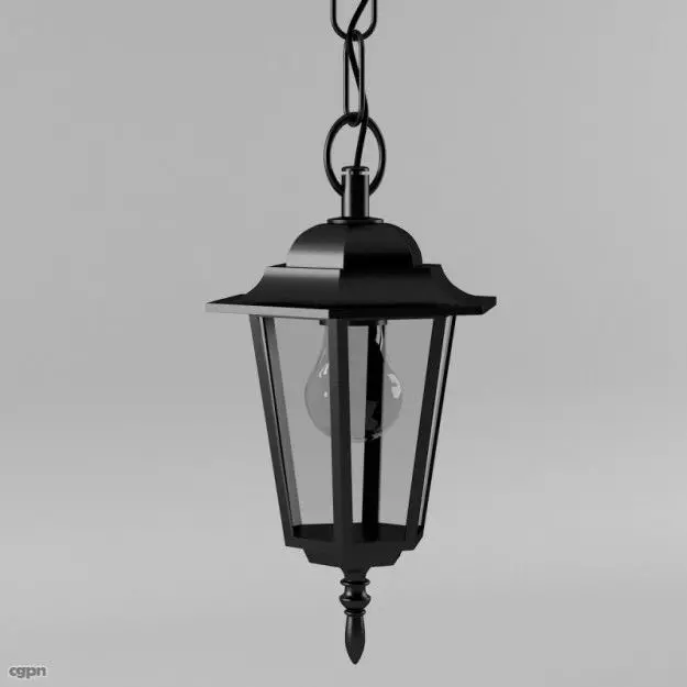 Exterior Ceiling Lamp 3D model_0