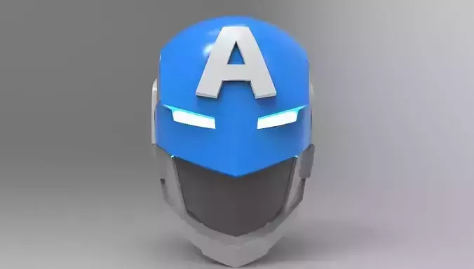 Civil Warrior Helmet for 3D Printing 3D print model