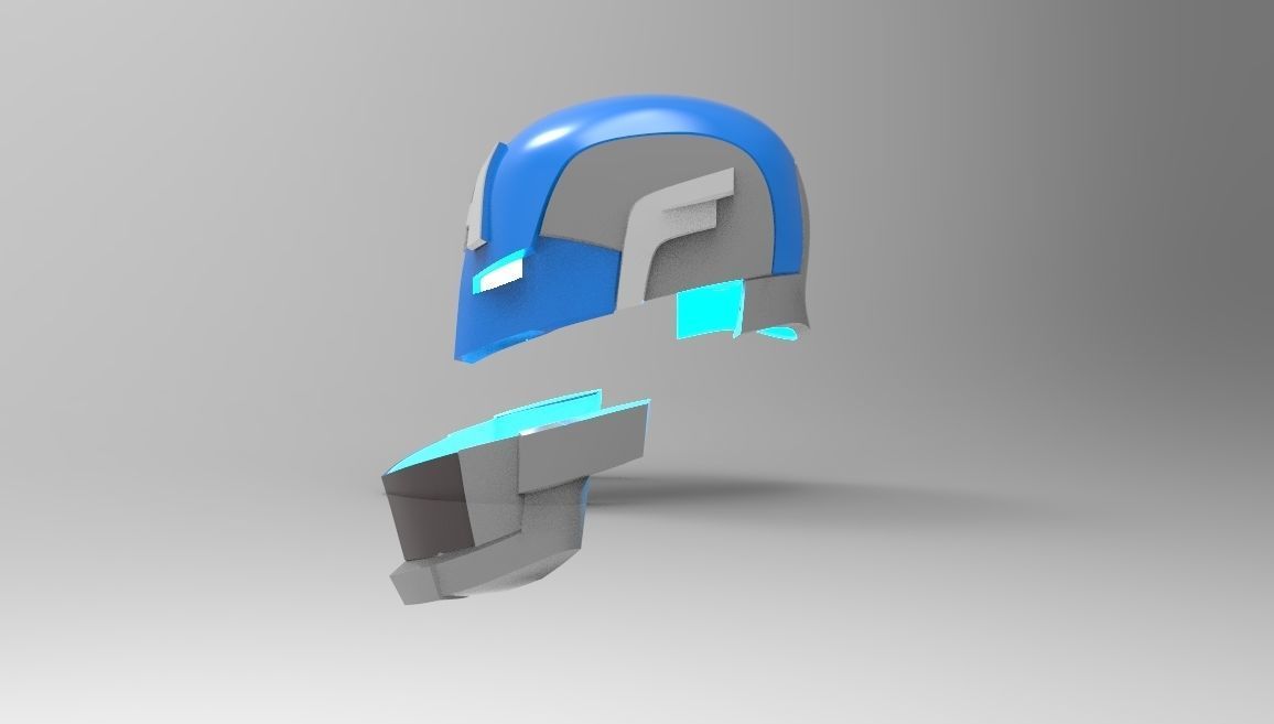 Civil Warrior Helmet for 3D Printing 3D print model_4
