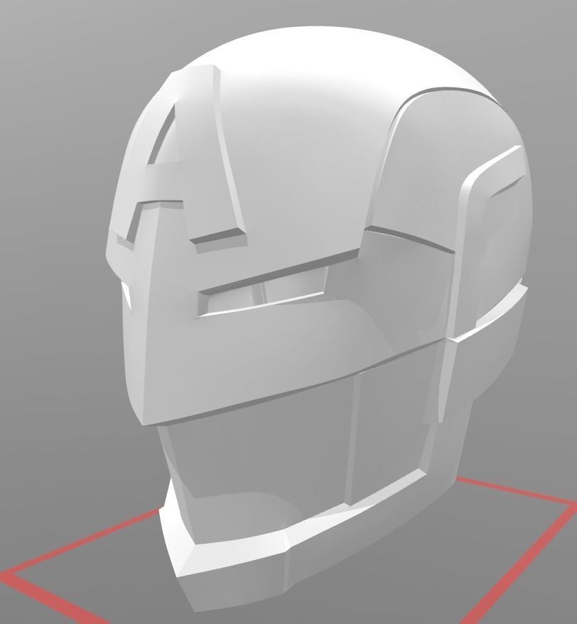 Civil Warrior Helmet for 3D Printing 3D print model_6