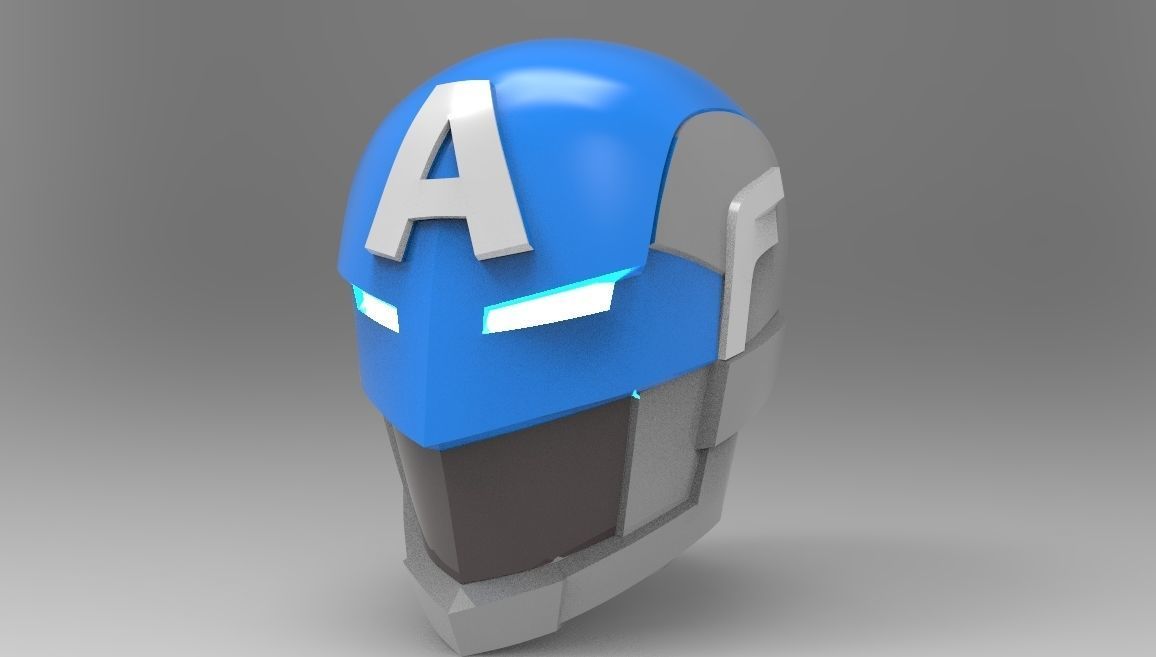 Civil Warrior Helmet for 3D Printing 3D print model_2