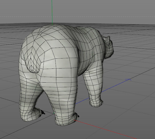 Bears pack Low-poly 3D model_17