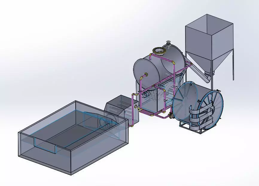 System concept Free 3D model_0