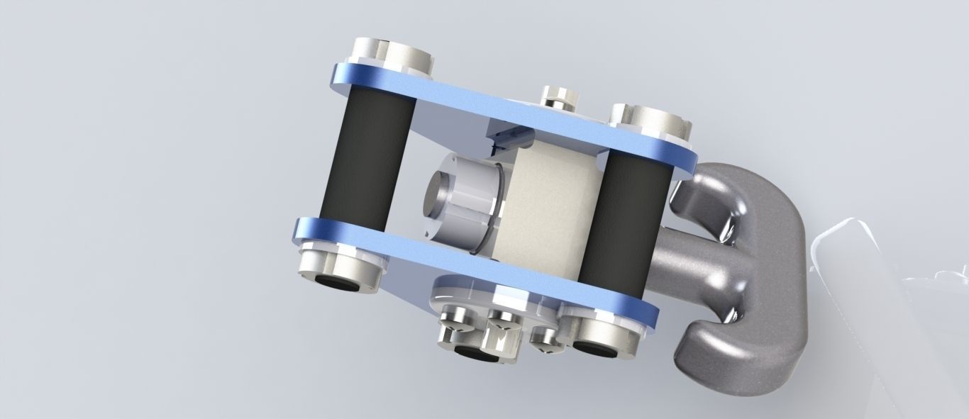 Hook crank Free 3D model_1