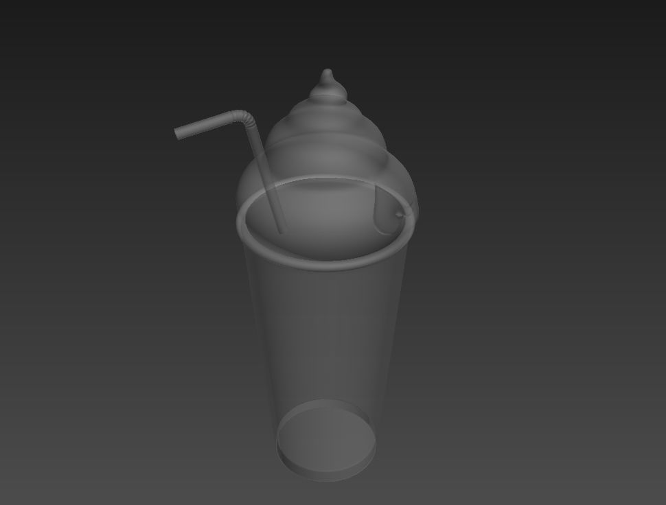 Drinking Cup 3D model_8