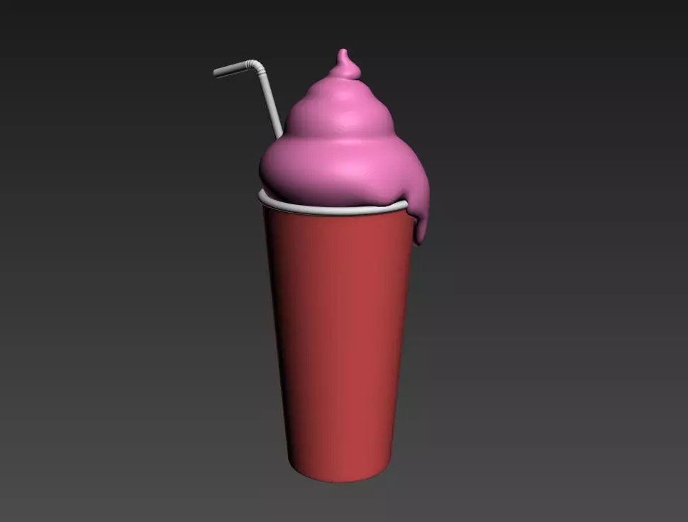 Drinking Cup 3D model_0