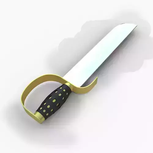 Butterfly Sword 3D model