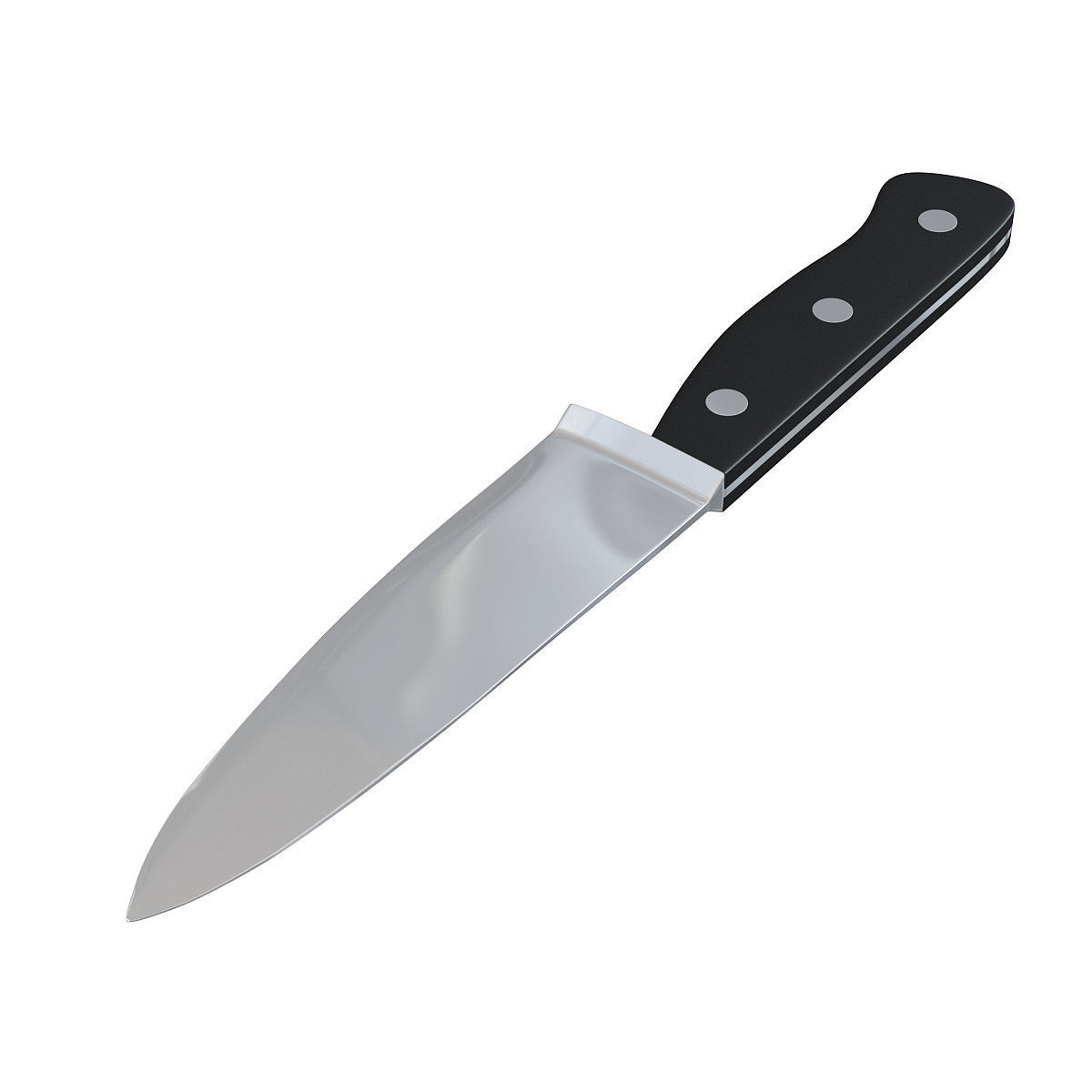 Chef Knife 3D model_1