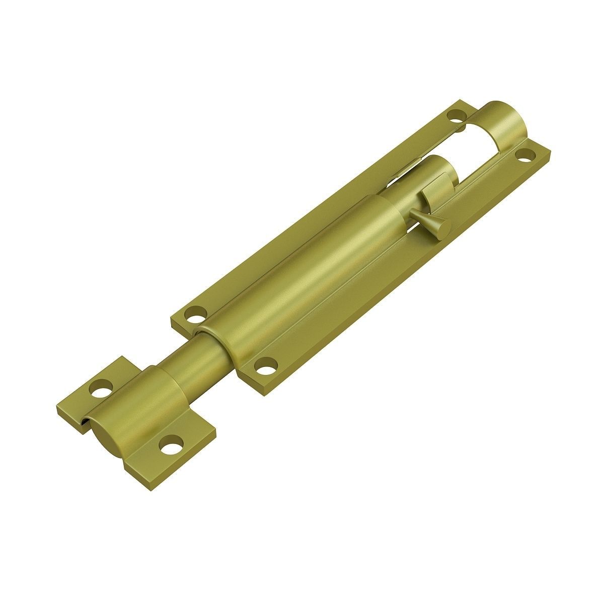 Door Latch 3D model_2