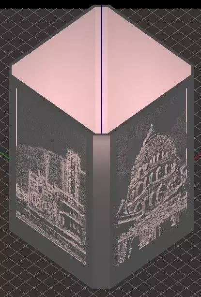 3D Historical Lamp shade Free 3D print model_0