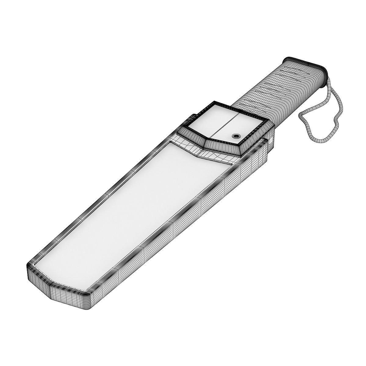 Metal Detector - Handheld 3D model_8