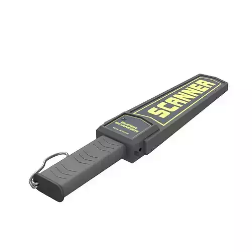 Metal Detector - Handheld 3D model