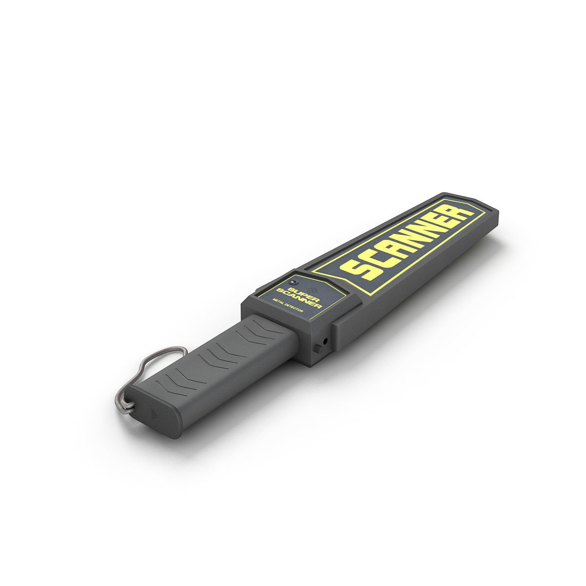 Metal Detector - Handheld 3D model_4