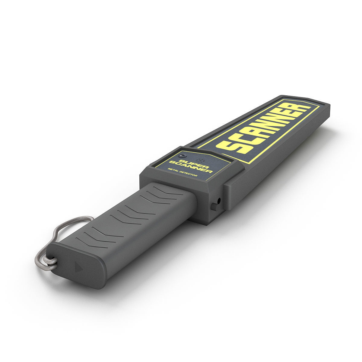 Metal Detector - Handheld 3D model_1