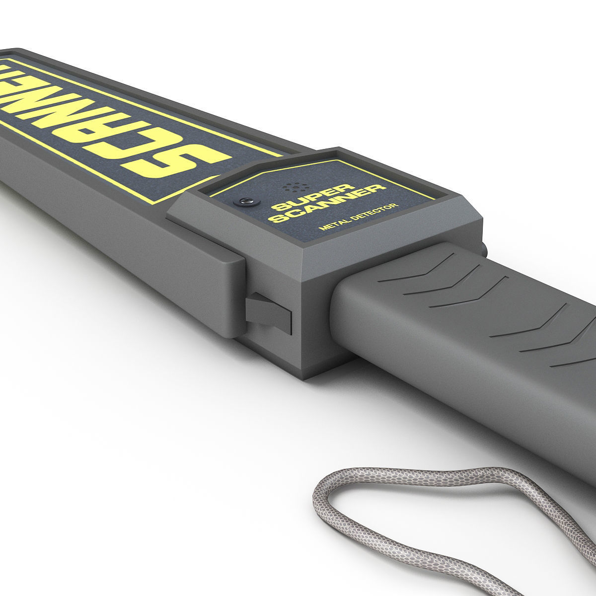 Metal Detector - Handheld 3D model_5