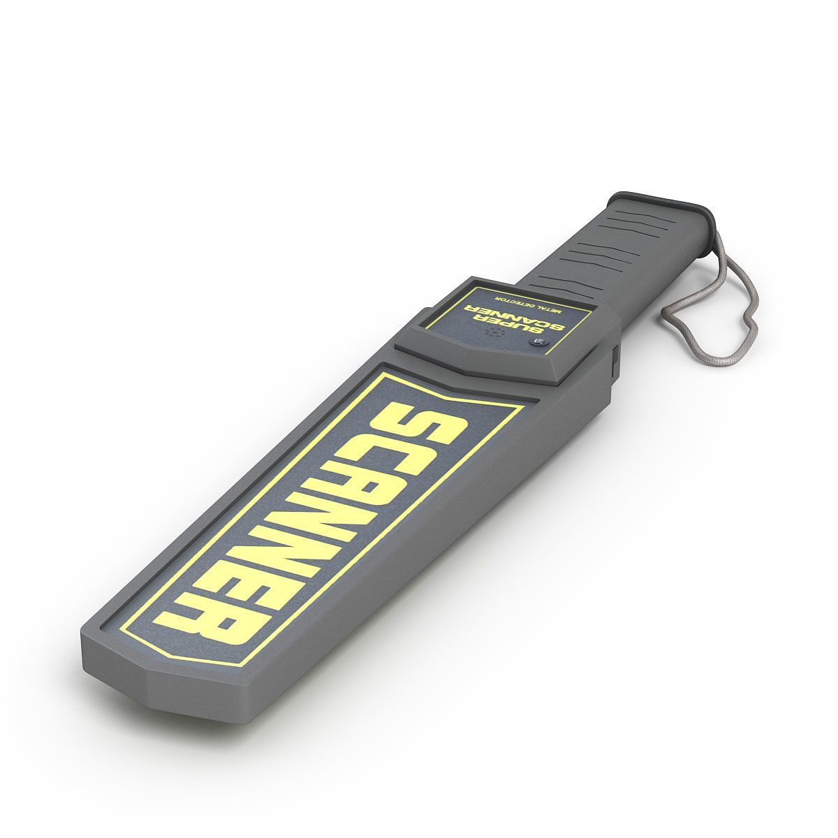 Metal Detector - Handheld 3D model_13