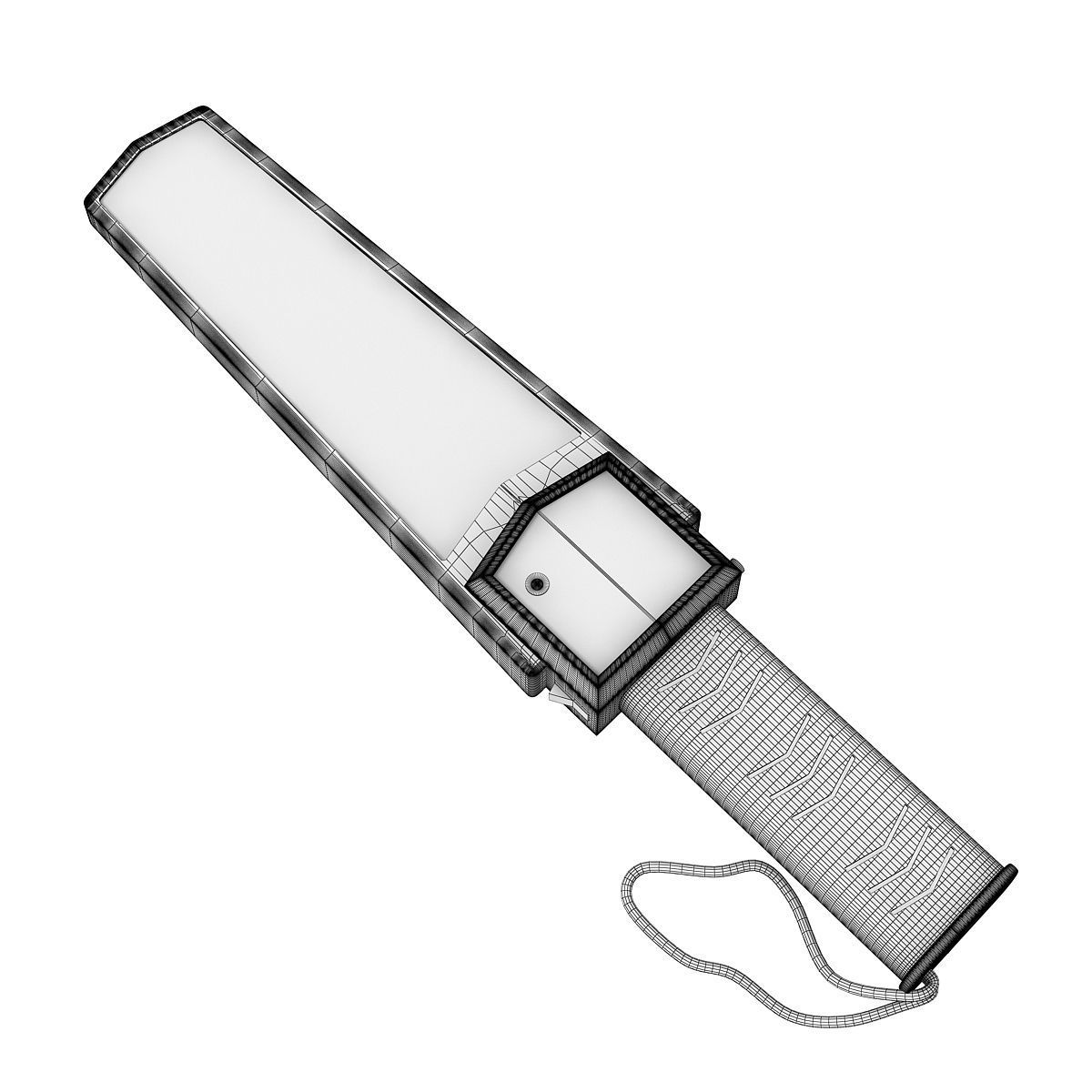 Metal Detector - Handheld 3D model_7