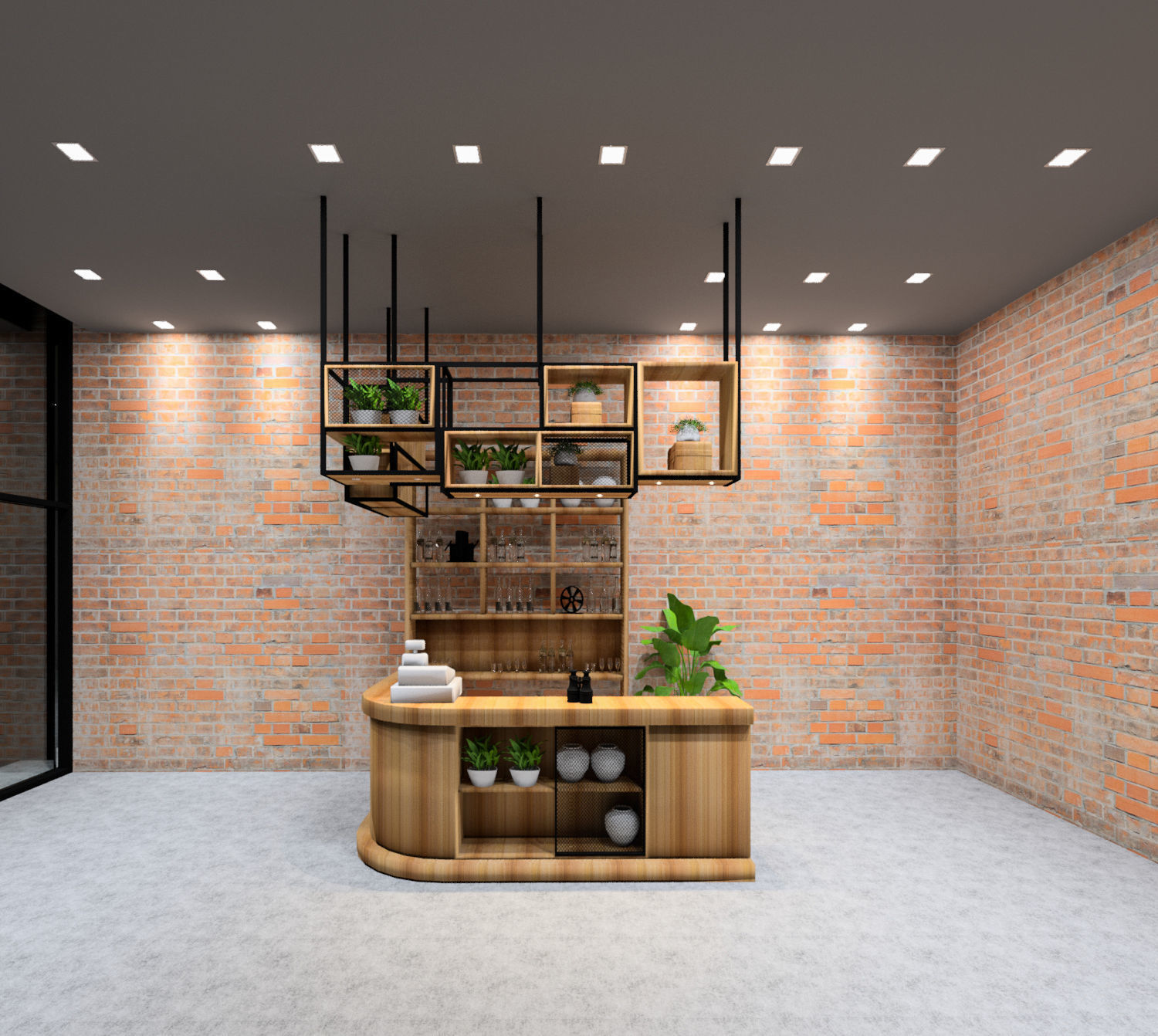 3D Vintage Bar for Revit CGTrader