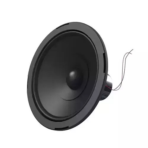 Speaker Bass 3D model